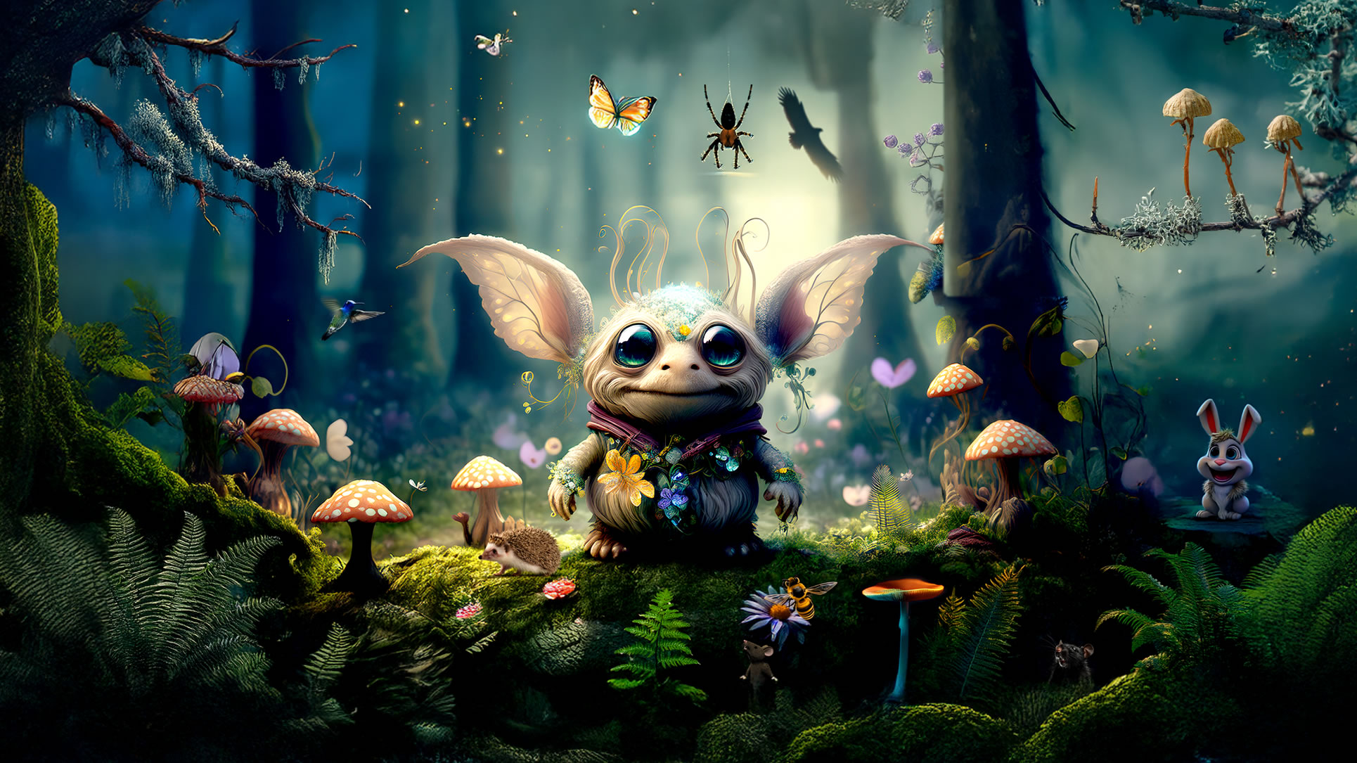 Trindelbert Bonifazius Aurin van Blasdenwurtzes im Wichtel-Wunderwald