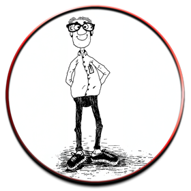 Karl Comic Handzeichnung