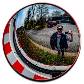 Verkehrsspiegel Heinzelsteg