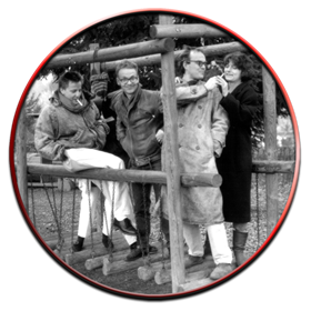 karDEL mit den Freunden Thomas und Thomas und mit meiner damaligen großen Liebe Eva