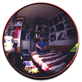 Des karDELs Studentenheim-Zimmer (80er)